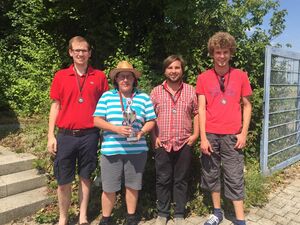 Lukas Schablitzki, Manuela Auinger, Manuel Bergler & Victor Weizenegger (v.l.n.r.)