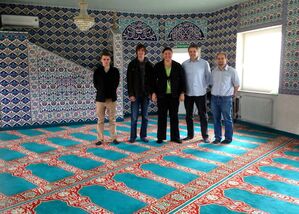 Jusos und SPD-Kandidaten in der Islamischen Gemeinde in Freising