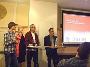 V. l. n. r.: Andreas Mehltretter, Uwe Dörnhöfer und Thomas Stadler