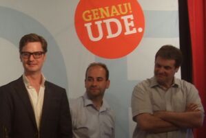 Florian Simbeck, Martin Bengler und Peter Warlimont (v.l.n.r.)