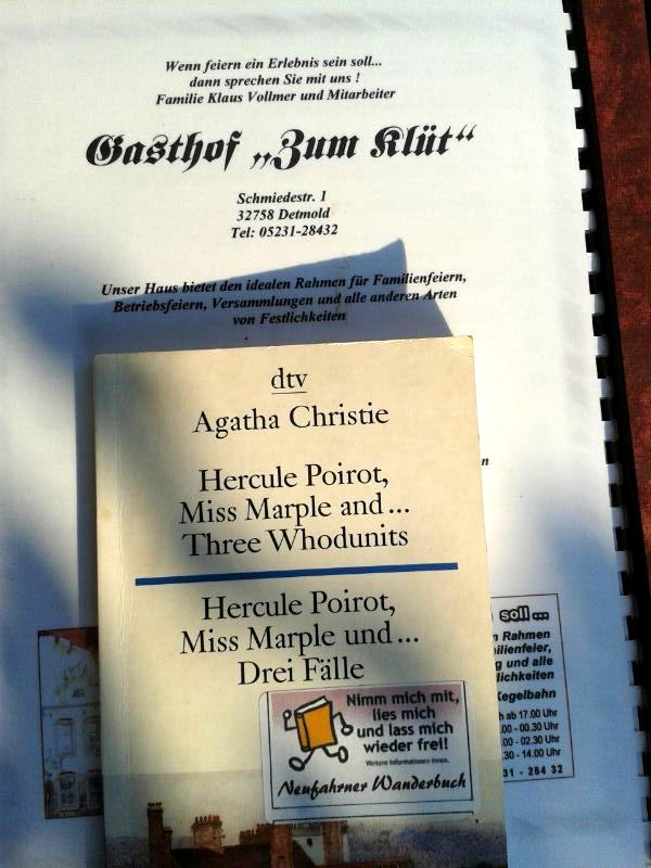 Wanderbuch in Detmold aufgetaucht